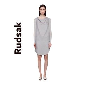 Rudsak Scarlet Cowl Neck Dress Grey, NWT